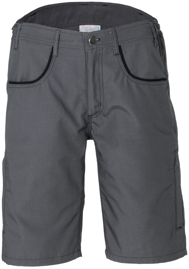 PLANAM-Workwear, Arbeits-Berufs-Shorts, Duraline, 270 g/m, grau/schwarz