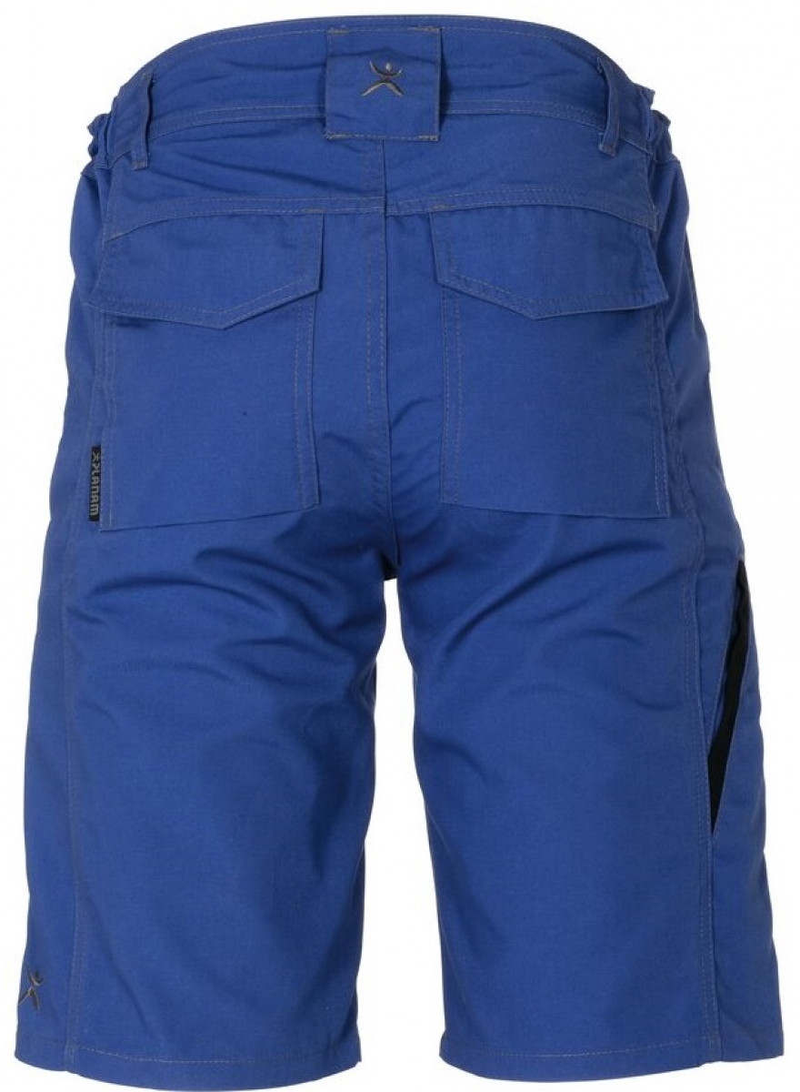 PLANAM-Workwear, Arbeits-Berufs-Shorts, Duraline, 270 g/m, kornblau/schwarz