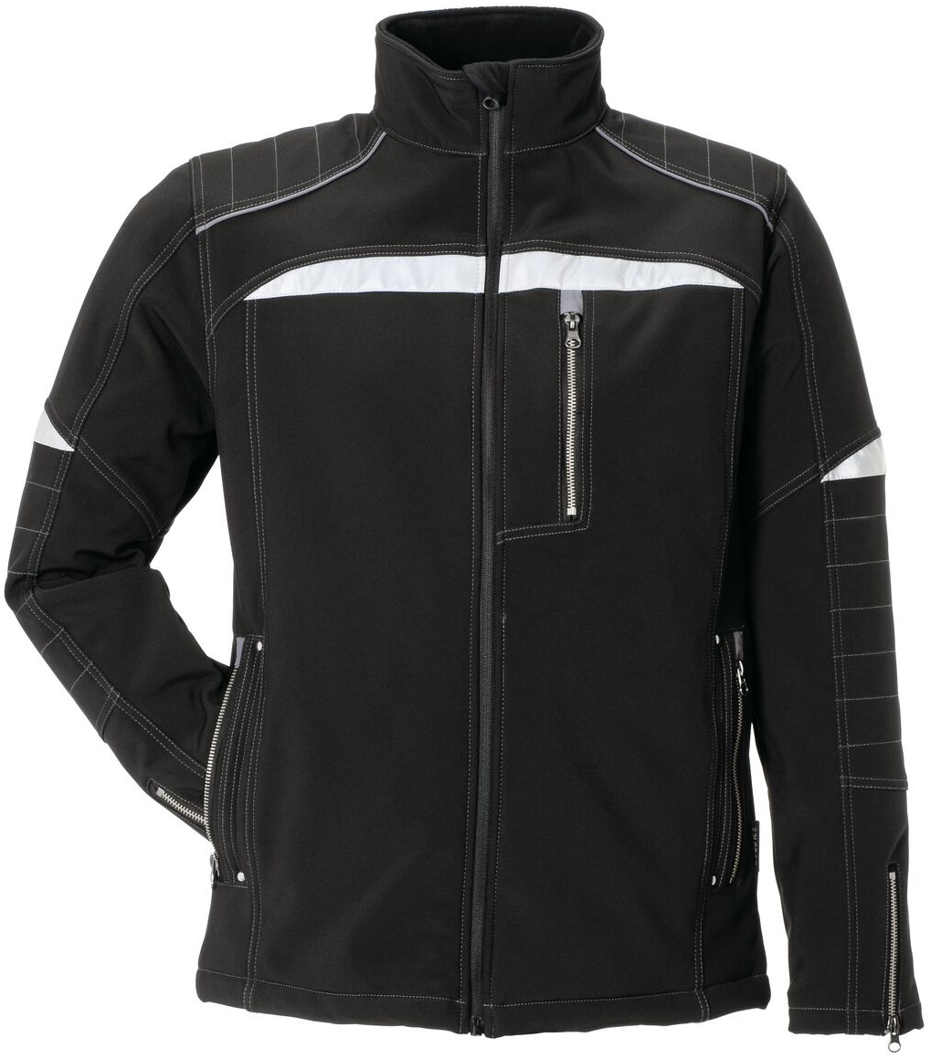 PLANAM-Workwear, Softshelljacke, Duraline, 270 g/m², schwarz/grau
