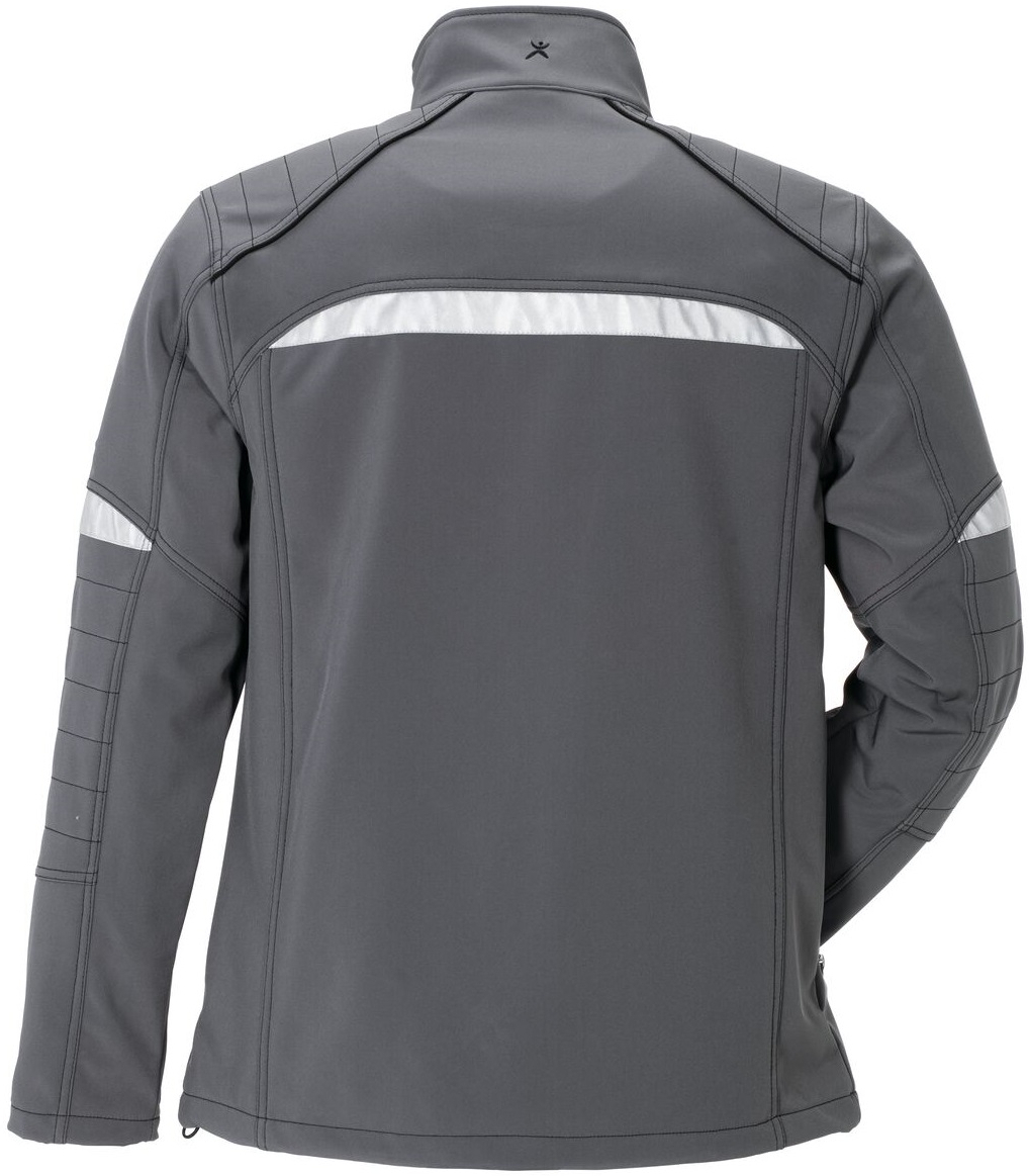 PLANAM-Workwear, Softshelljacke, Duraline, 270 g/m², grau/schwarz