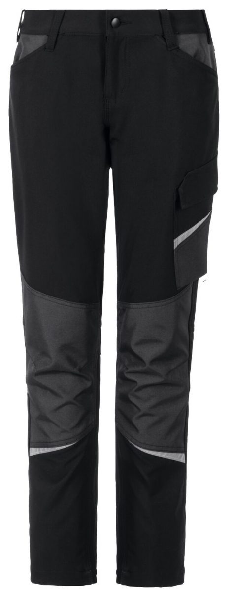 PLANAM-Workwear, Damen-Bundhose, Vario, 250 g/m, schwarz/grau