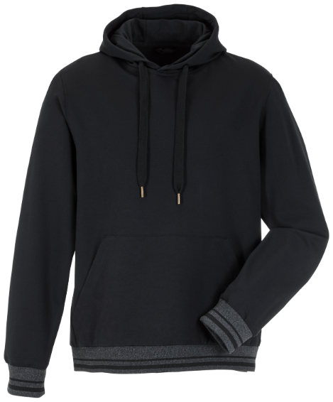 PLANAM-Match Hoodie, schwarz