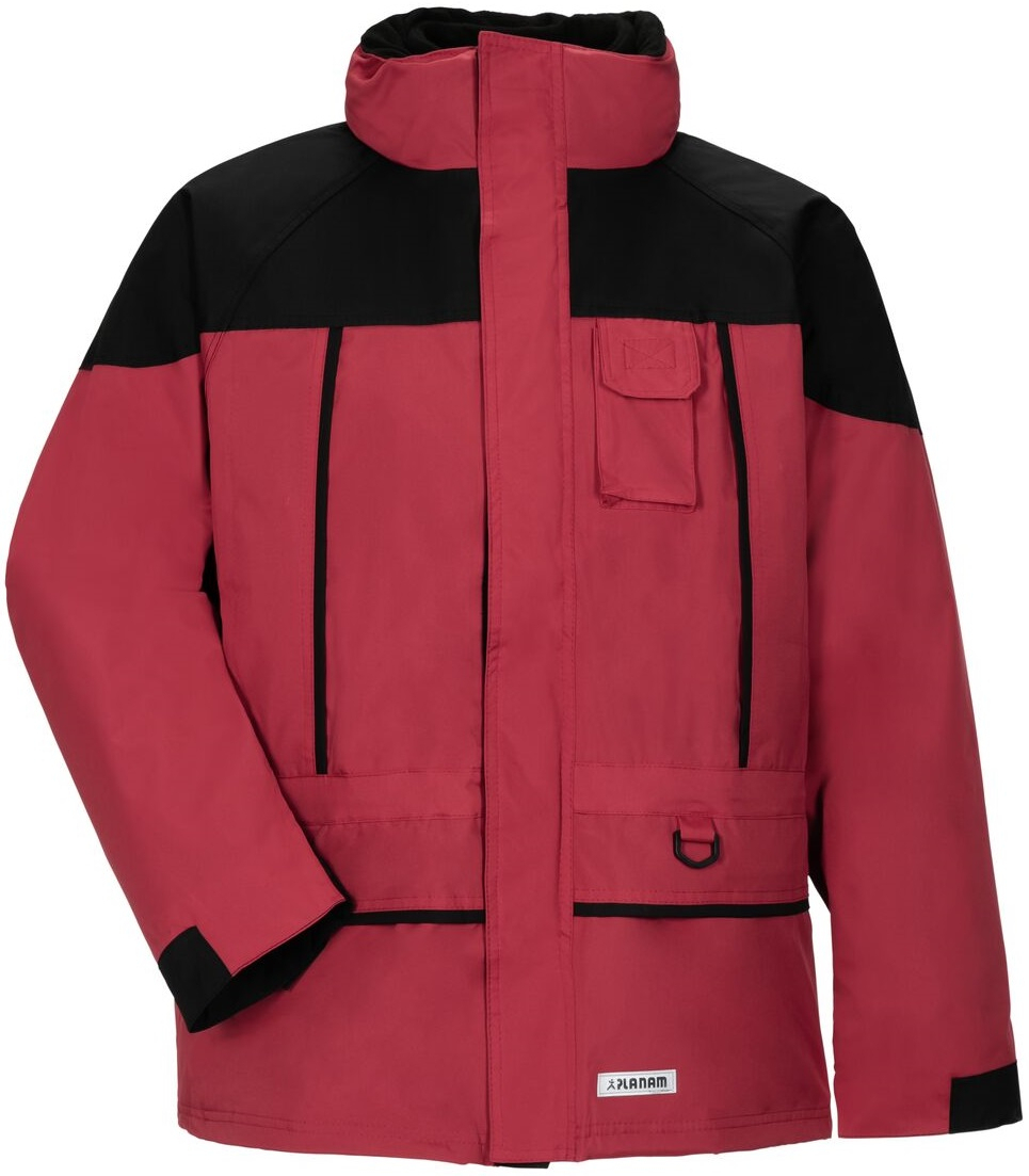 PLANAM-Workwear, Winter-Jacke Twister rot/schwarz