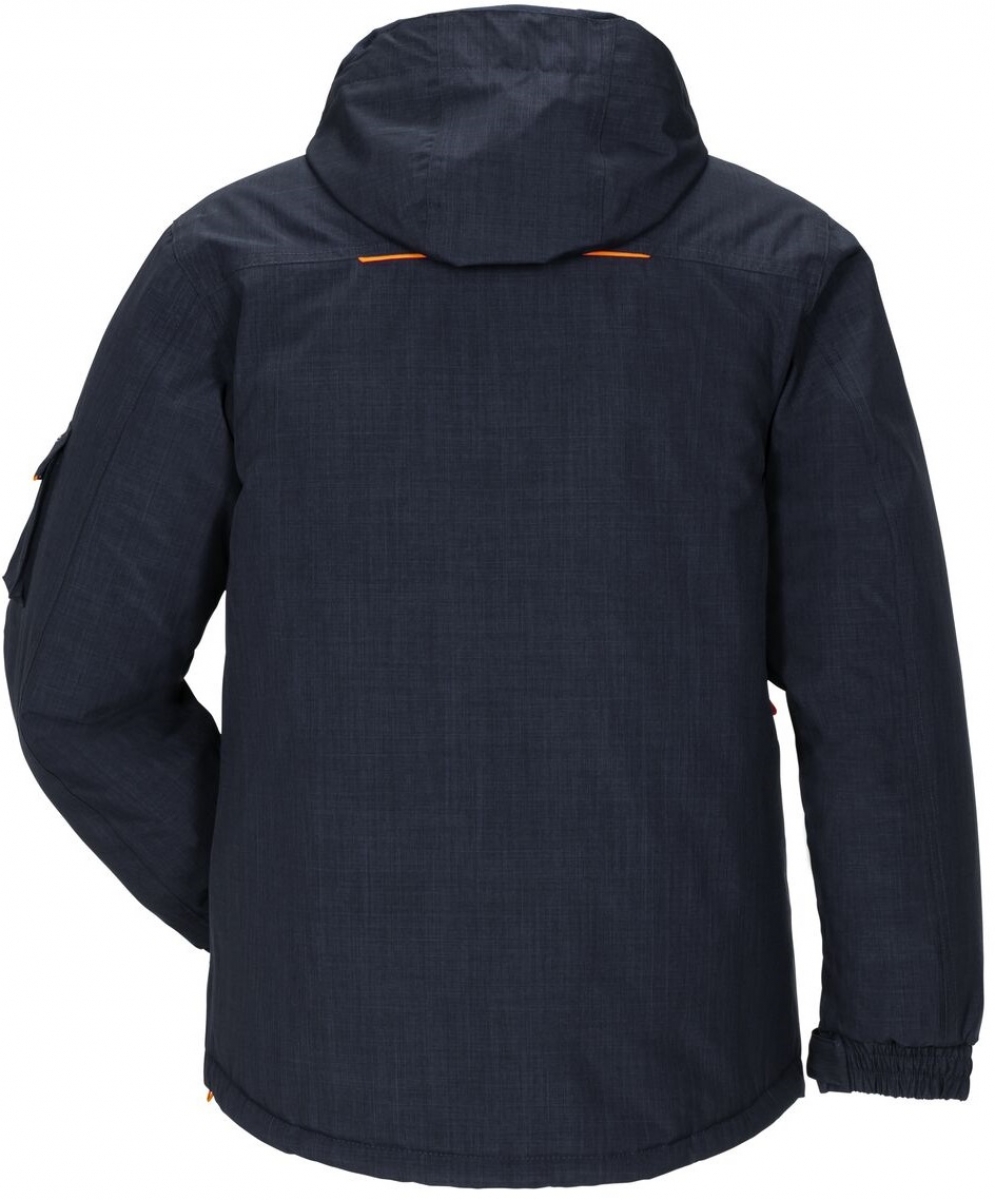 PLANAM-Workwear, Winter-Jacke Neon, marine/orange