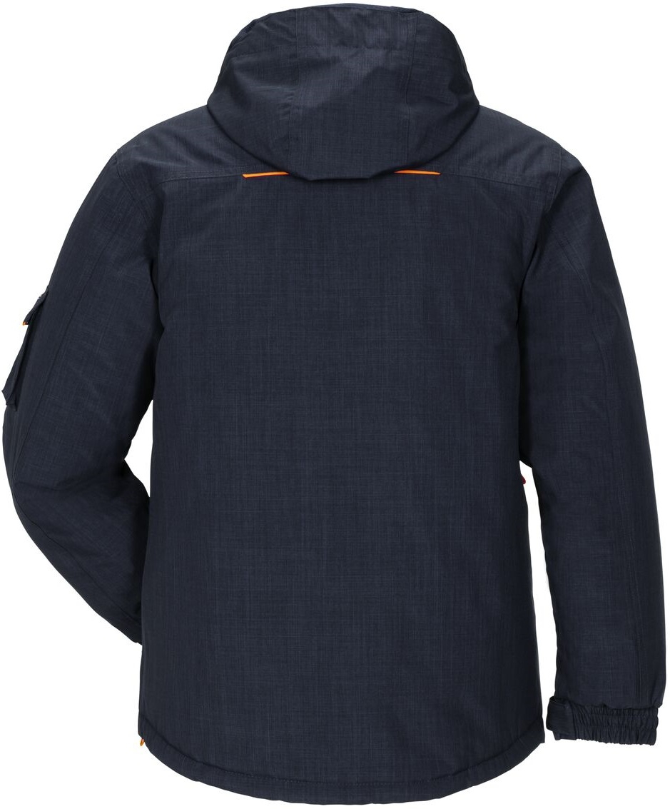 PLANAM-Workwear, Winter-Jacke Neon, marine/orange