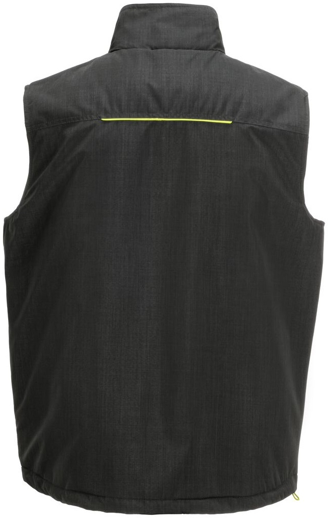 PLANAM-Workwear, Winter-Weste Neon, grau/grün