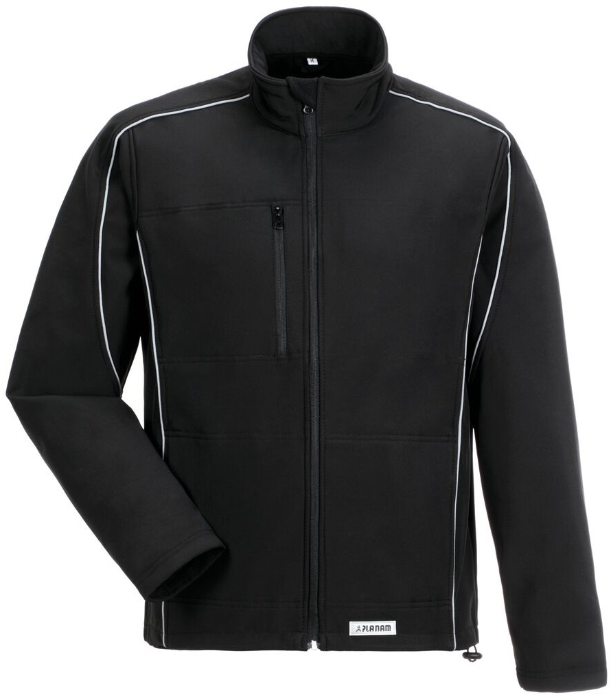 PLANAM-Workwear, Softshell-Jacke Twilight schwarz