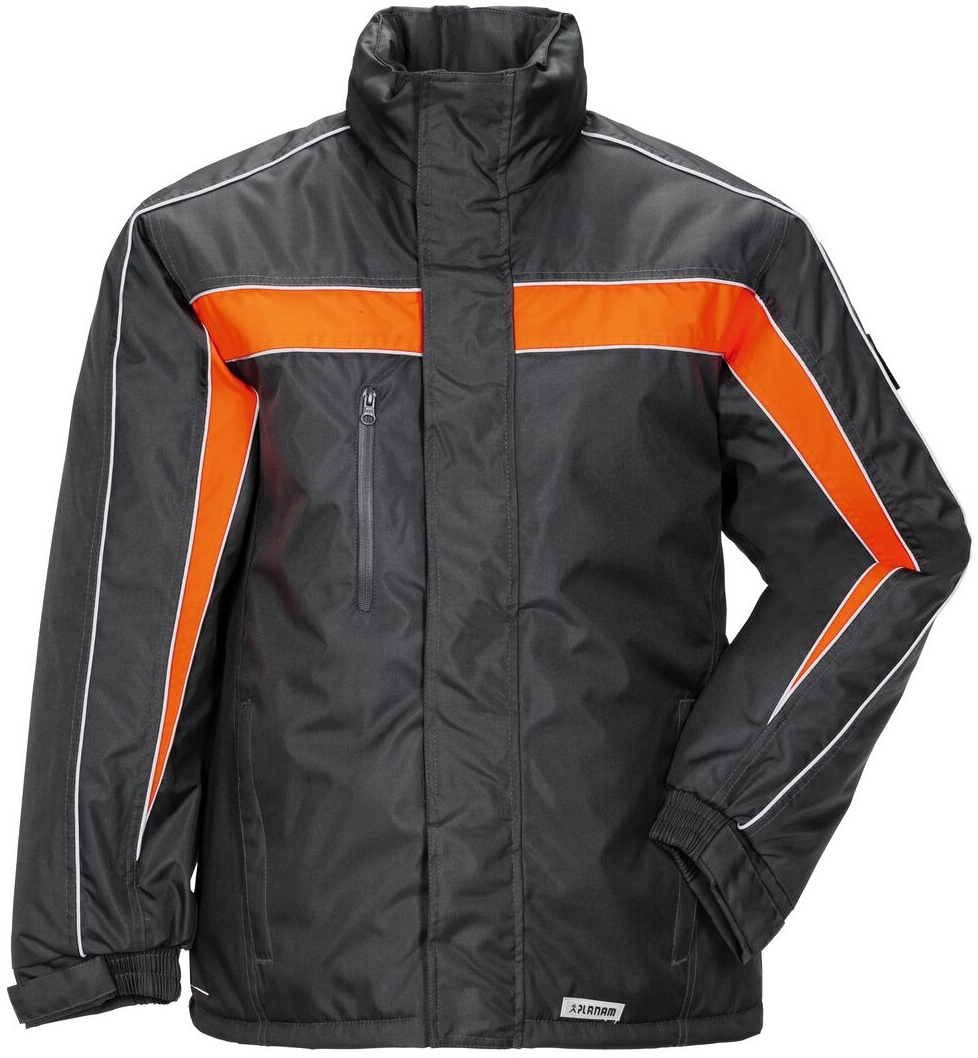 PLANAM-Workwear, Winter-Jacke Cosmic anthrazit/orange