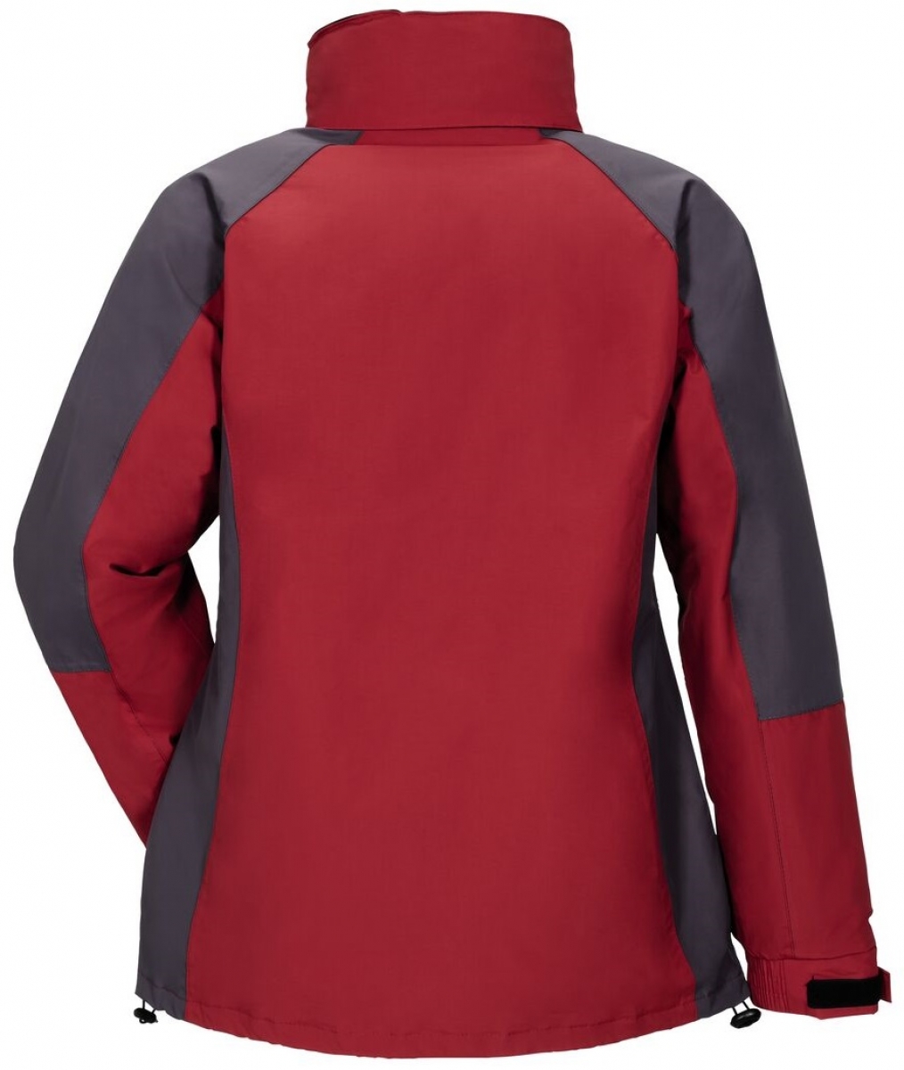 PLANAM-Workwear, Damen-Winter-Jacke Shape rot/grau