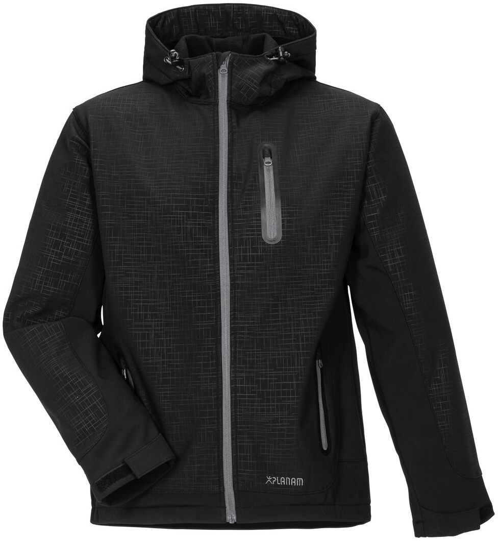 PLANAM-Workwear, Softshell-Jacke Cube schwarz