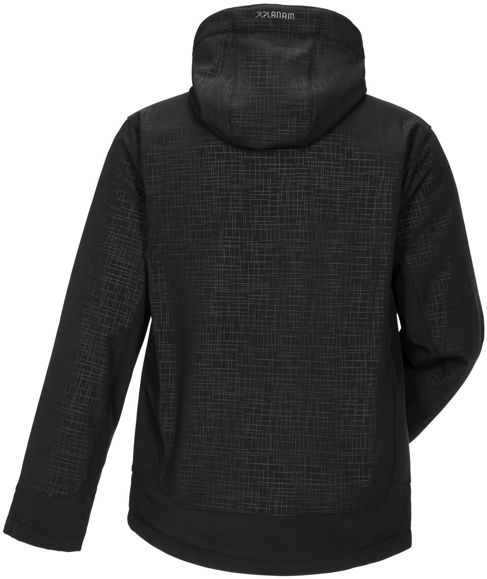 PLANAM-Workwear, Softshell-Jacke Cube schwarz