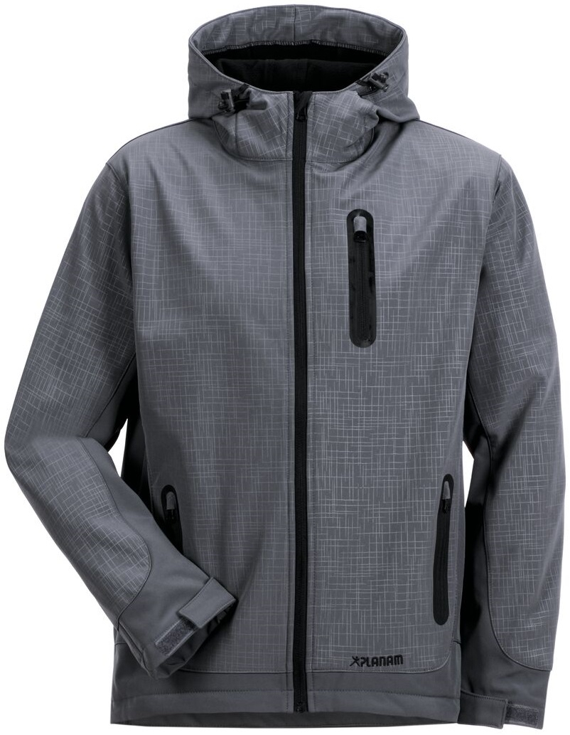 PLANAM-Workwear, Softshell-Jacke Cube schiefer