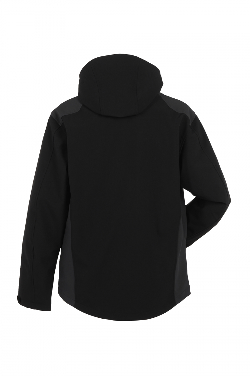 Planam-Outdoor Moto Softshelljacke schwarz/grau