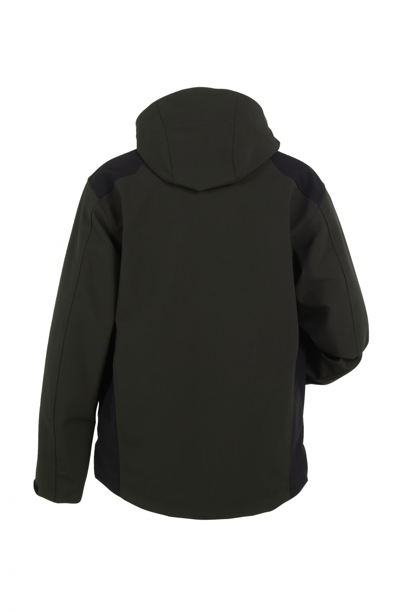 Planam-Outdoor Moto Softshelljacke oliv/schwarz