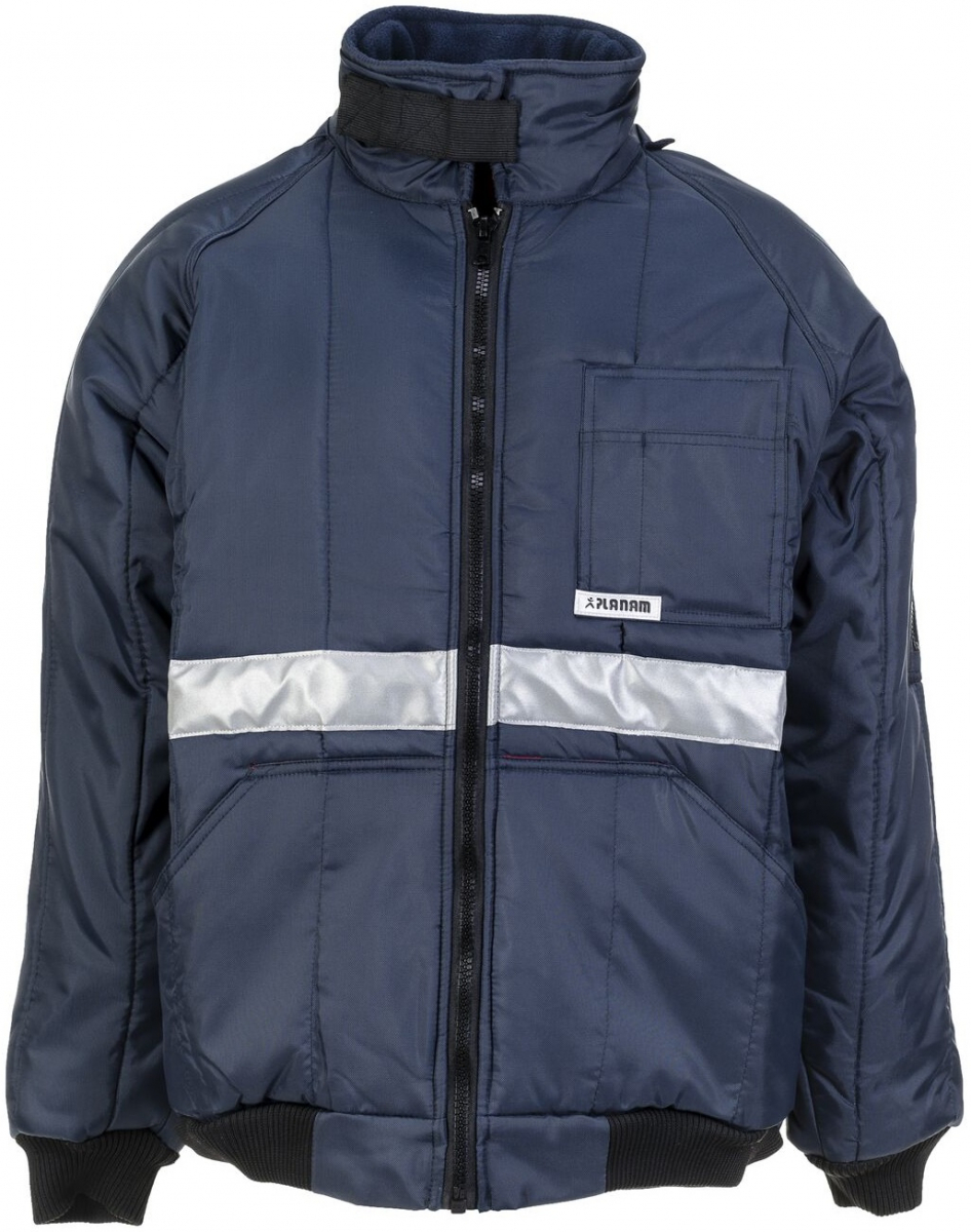 PLANAM-Workwear, Kälte-Schutz, Kühlhaus Arbeits-Berufs-Bund-Jacke, Blouson marine