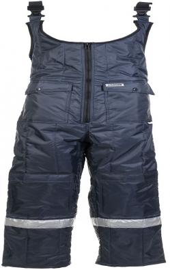 PLANAM-Workwear, Kälte-Schutz, Gefrierhaus Arbeits-Berufs-Latz-Hose, marine