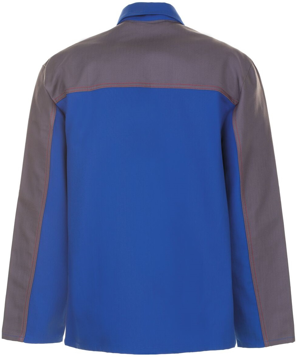PLANAM-Schweißer-Schutz, Schweißerjacke, Arbeits-Schutz-Jacke, Major Protect 1lagig kornblau/grau