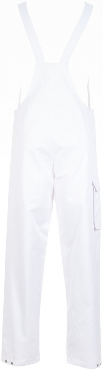 PLANAM-Workwear, Hygiene, Food-Herren-Latzhose, HACCP-Hygiene-Bekleidung, weiß
