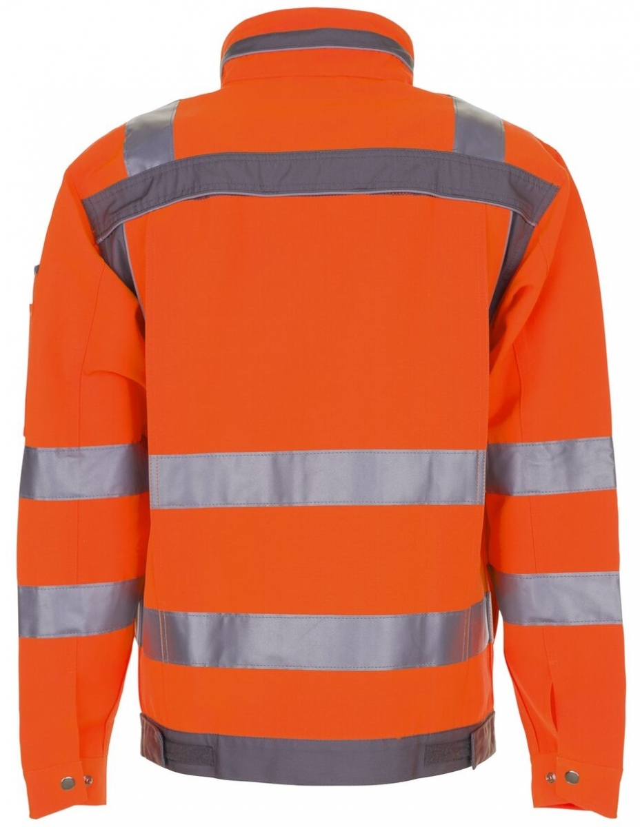 PLANAM-Warnschutz, Warn-Schutz-Jacke, Blouson, Plaline,  290 g/m, orange/zink