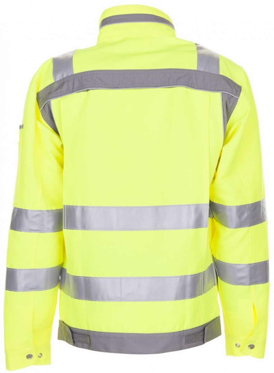 PLANAM-Warnschutz, Warn-Schutz-Jacke, Blouson, Plaline,  290 g/m, gelb/zink