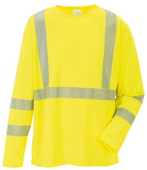 PLANAM-Norit-Warnschutz-T-Shirt 1/1, gelb
