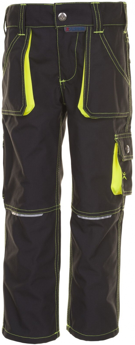 PLANAM-Workwear, Junior Bundhose, 260 g/m², anthrazit/gelb