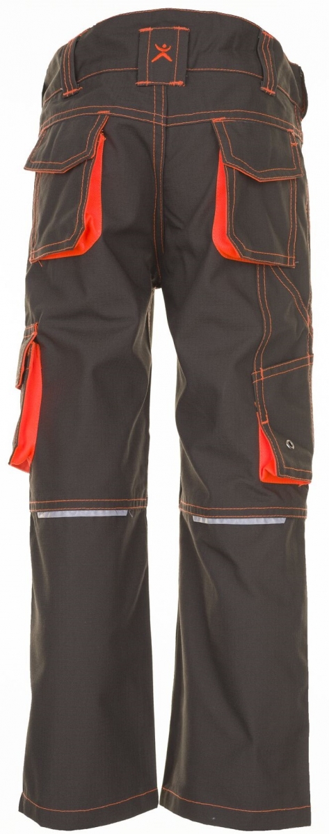 PLANAM-Workwear, Junior Bundhose, 260 g/m, oliv/orange