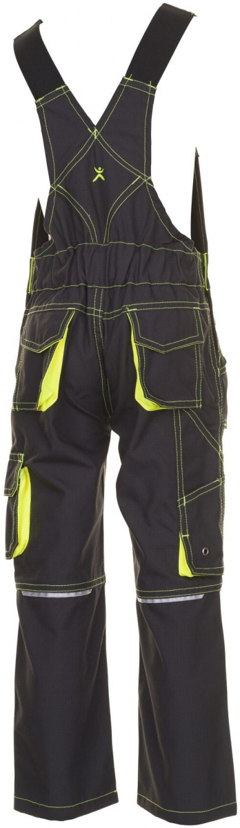 PLANAM-Workwear, Junior Latzhose, 260 g/m², anthrazit/gelb