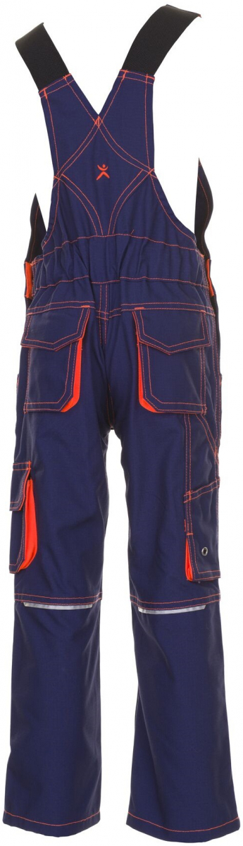 PLANAM-Workwear, Junior Latzhose, 260 g/m, marine/orange