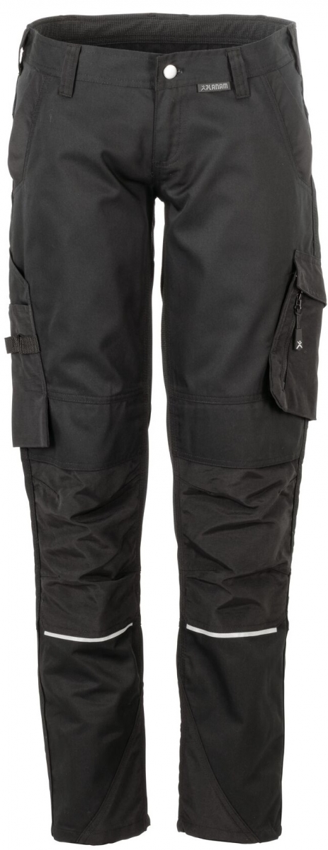 PLANAM-Workwear, Damen-Bundhose, Norit, 245 g/m, schwarz/schwarz