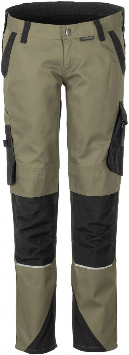 PLANAM-Workwear, Damen-Bundhose, Norit, 245 g/m², oliv/schwarz
