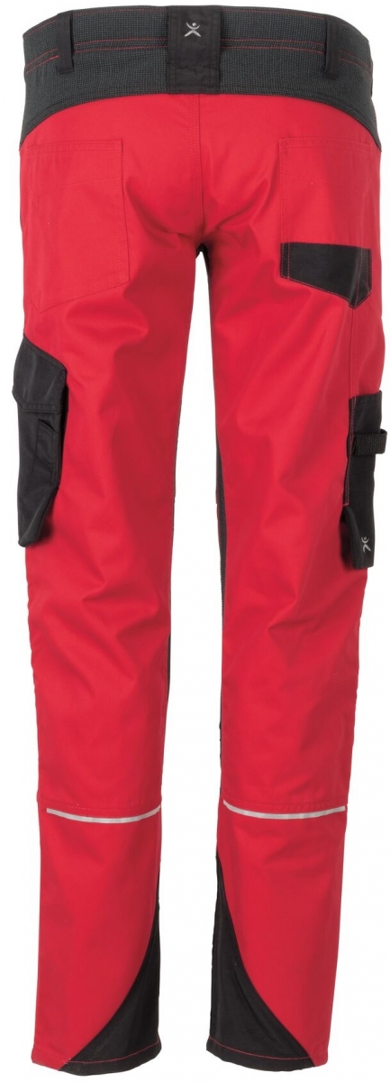 PLANAM-Workwear, Damen-Bundhose, Norit, 245 g/m, rot/schwarz
