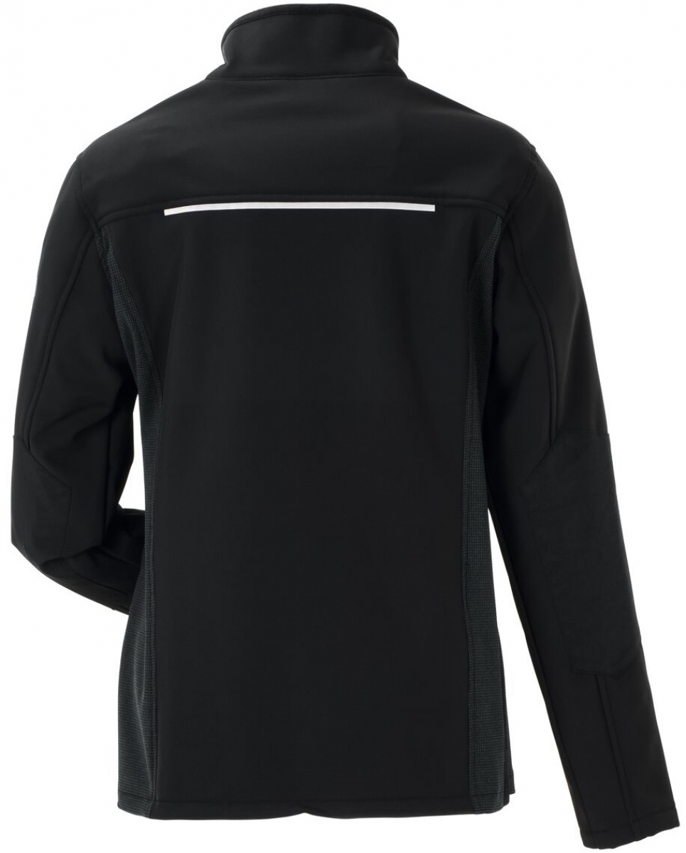 PLANAM-Workwear, Damen-Pure-Softshelljacke, Norit, 260 g/m, schwarz/schwarz