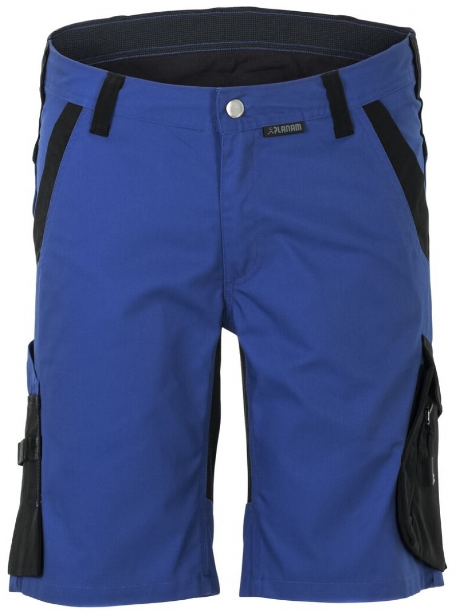 PLANAM-Workwear, Herren-Shorts, Norit, 245 g/m, kornblau/schwarz