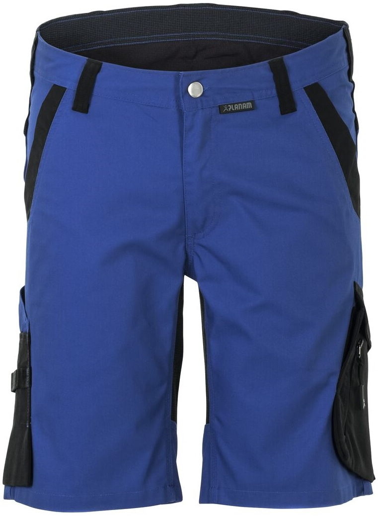 PLANAM-Workwear, Herren-Shorts, Norit, 245 g/m, kornblau/schwarz