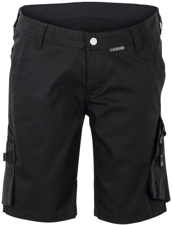 PLANAM-Workwear, Damen-Shorts, Norit, 245 g/m², schwarz/schwarz