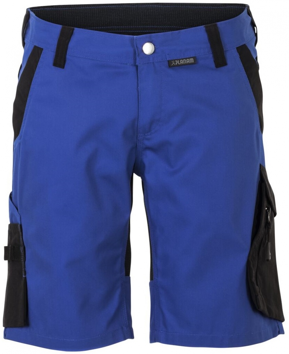PLANAM-Workwear, Damen-Shorts, Norit, 245 g/m, kornblau/schwarz