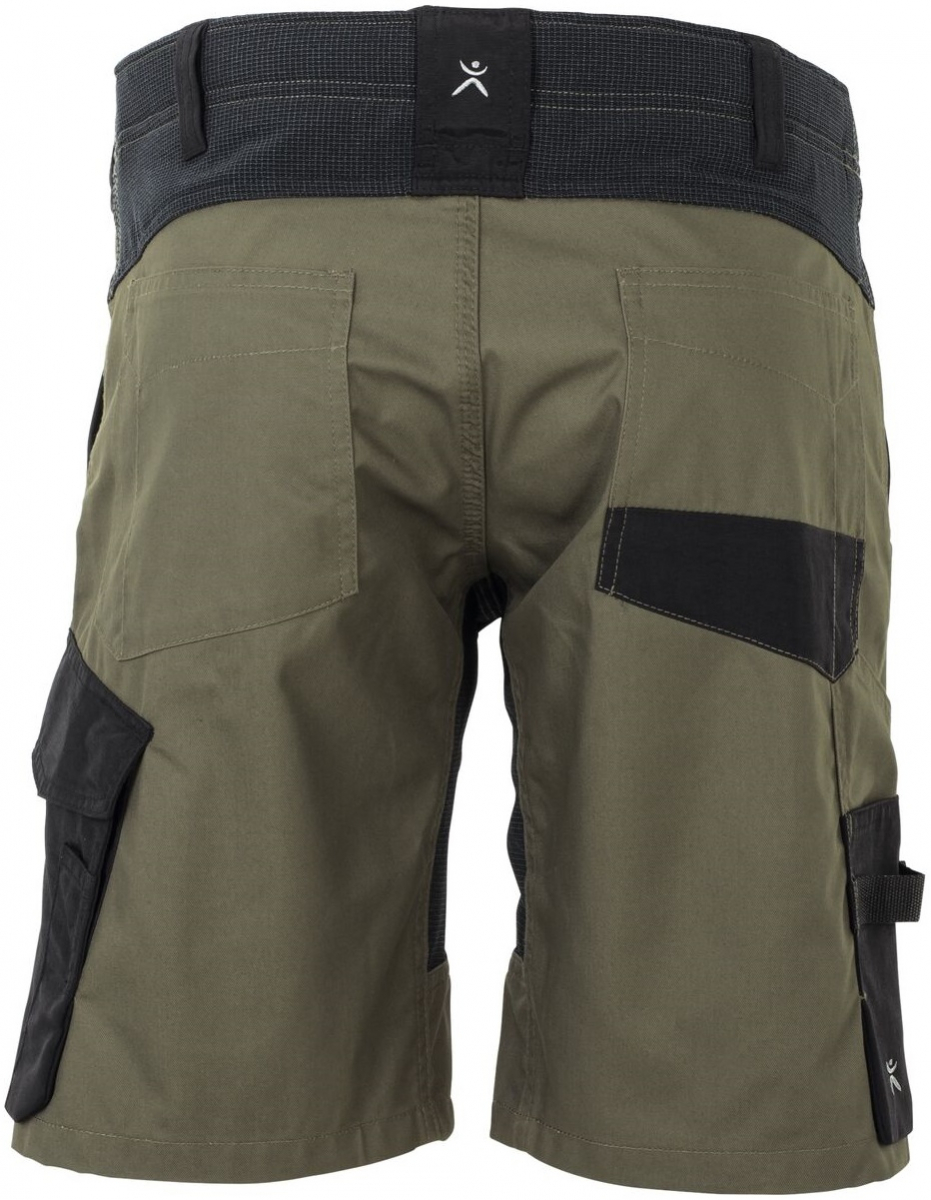 PLANAM-Workwear, Damen-Shorts, Norit, 245 g/m², oliv/schwarz