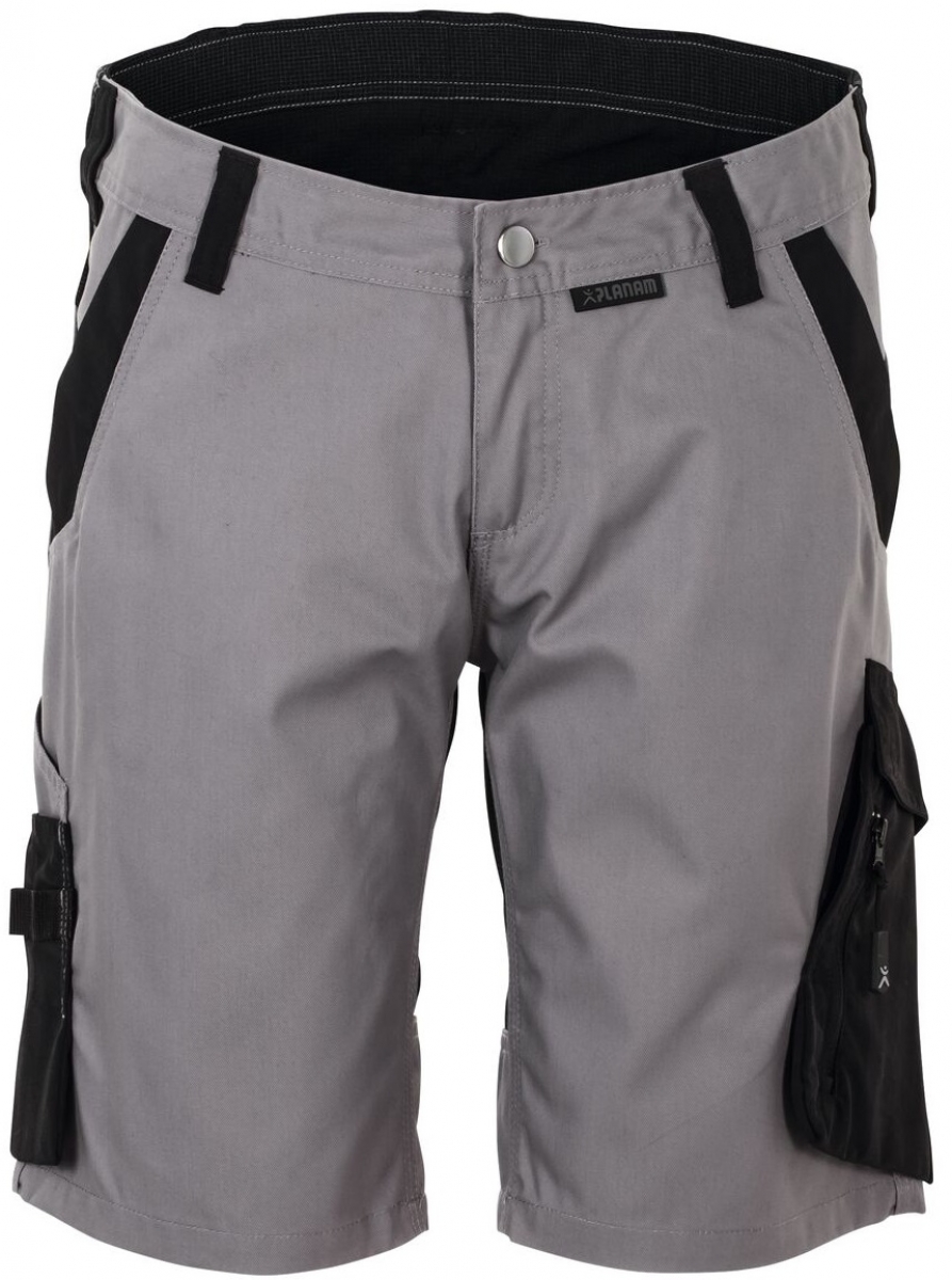 PLANAM-Workwear, Damen-Shorts, Norit, 245 g/m, zink/schwarz