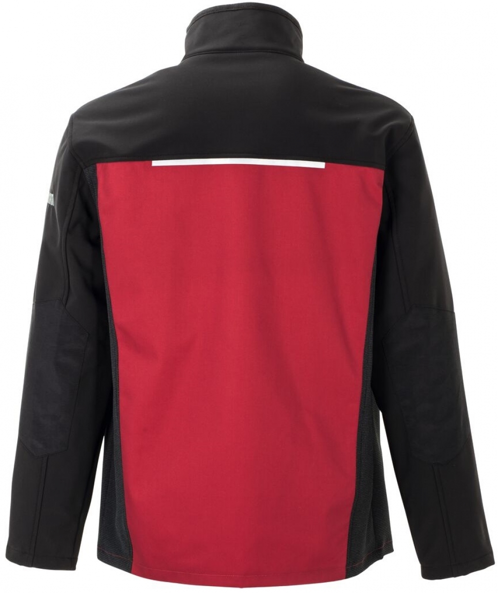 PLANAM-Workwear, Hybridjacke, Norit, 245 g/m, rot/schwarz