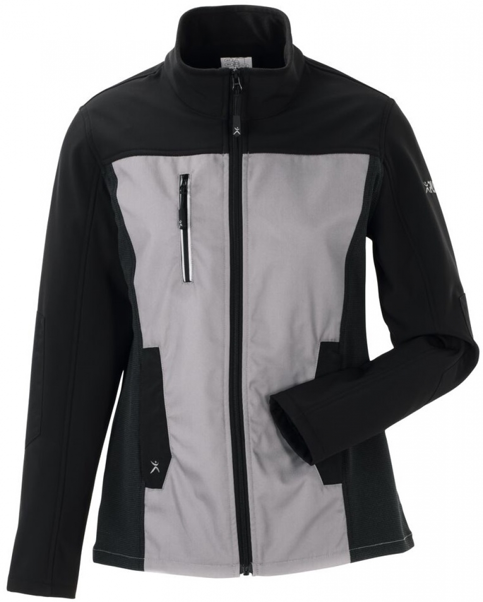 PLANAM-Workwear, Damen-Hybridjacke, Norit, 245 g/m, zink/schwarz