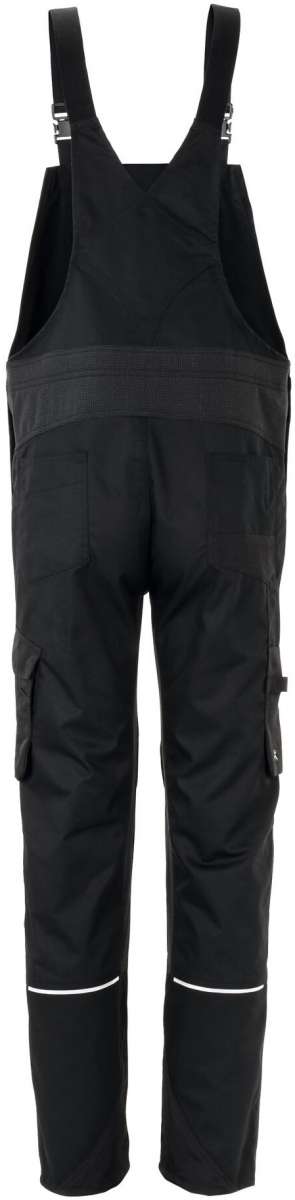 PLANAM-Workwear, Latzhose, Norit, 245 g/m², schwarz/schwarz