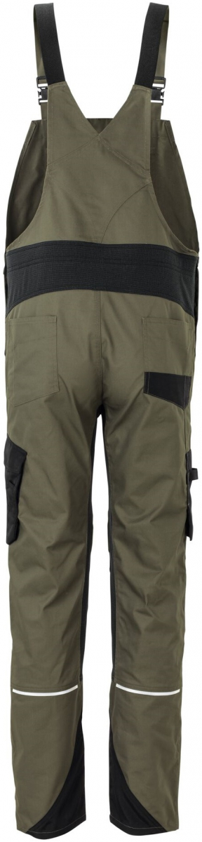 PLANAM-Workwear, Latzhose, Norit, 245 g/m², oliv/schwarz