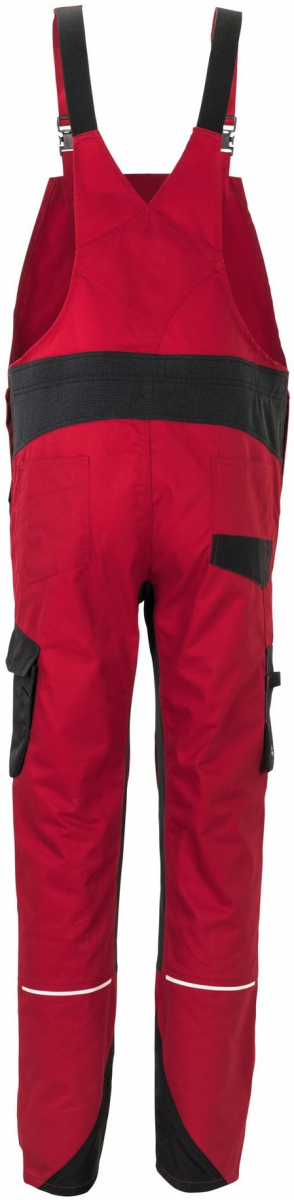 PLANAM-Workwear, Latzhose, Norit, 245 g/m², rot/schwarz