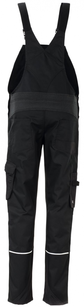PLANAM-Workwear, Damen-Latzhose, Norit, 245 g/m, schwarz/schwarz