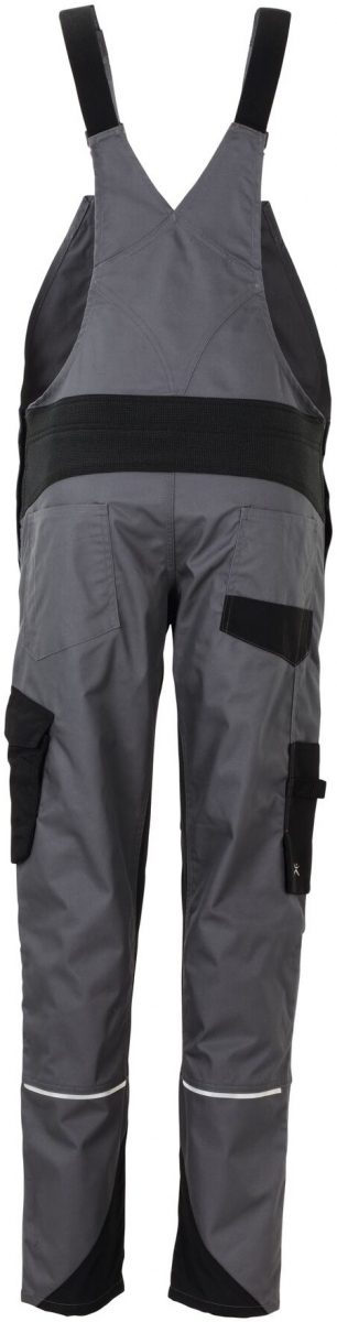PLANAM-Workwear, Damen-Latzhose, Norit, 245 g/m², schiefer/schwarz