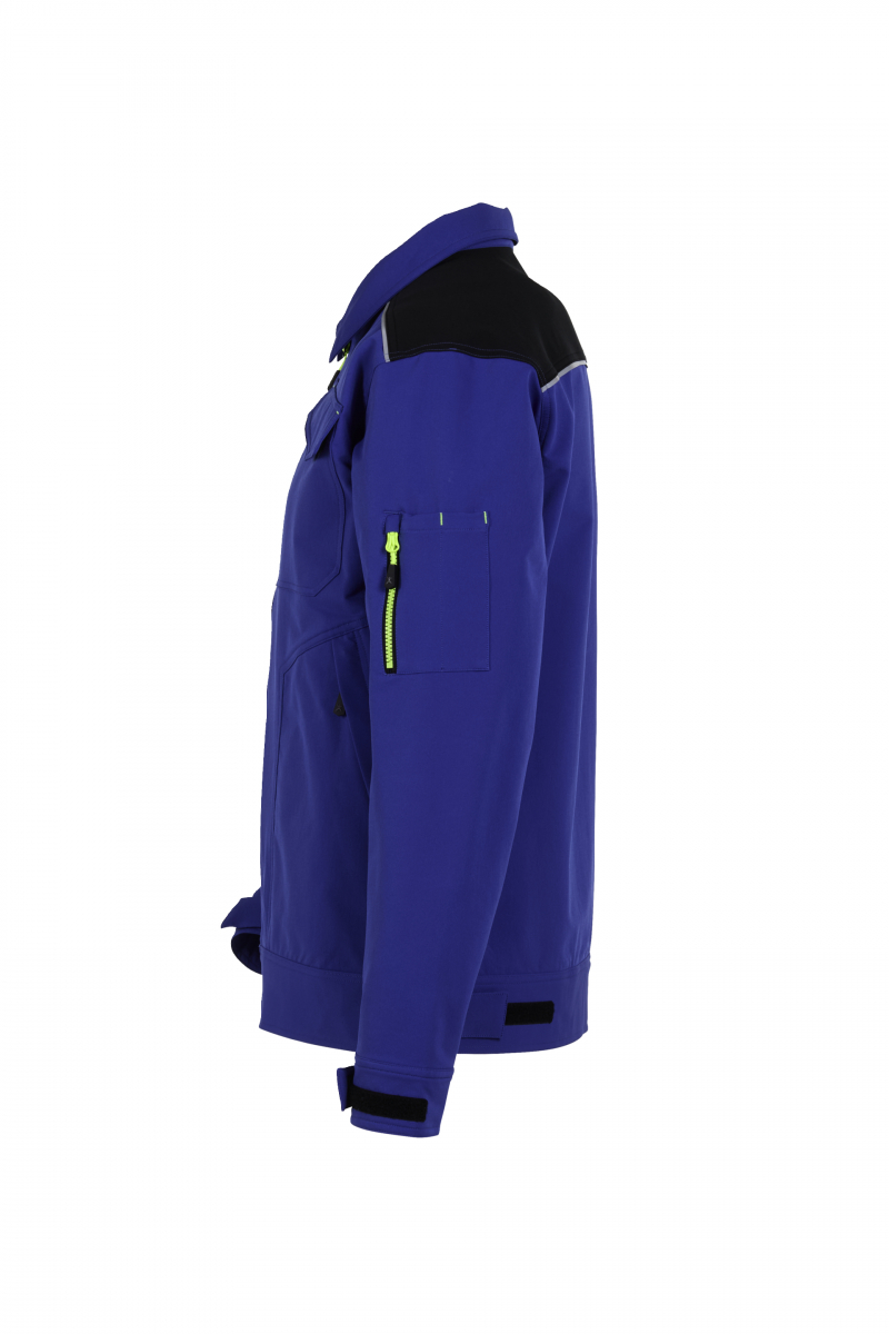 Planam-rECOline Bundjacke kornblumenblau/schwarz