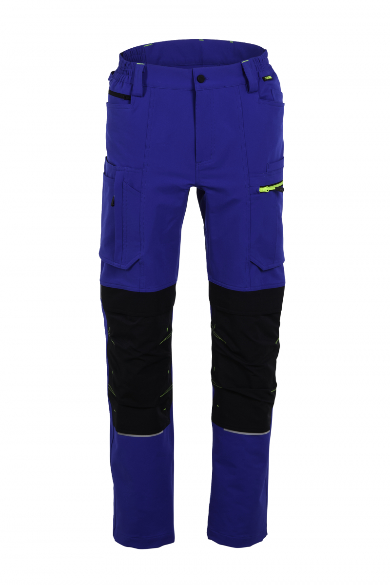Planam-rECOline Bundhose kornblumenblau/schwarz