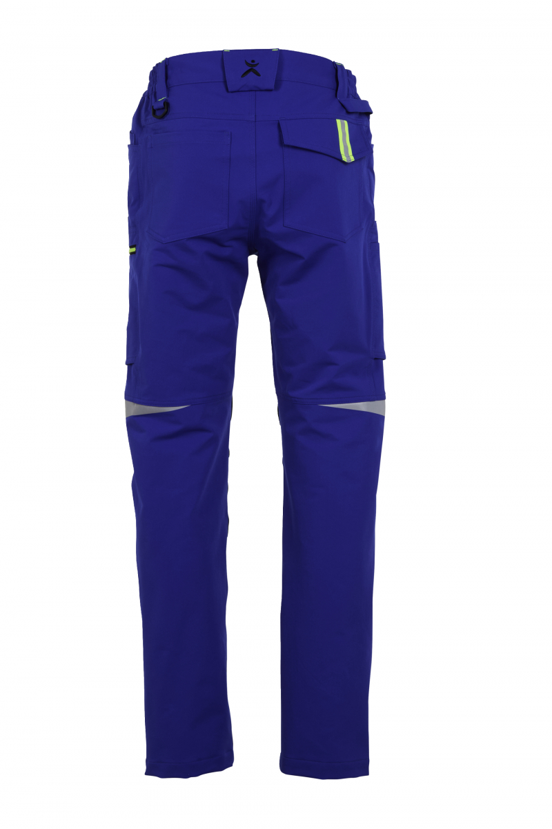 Planam-rECOline Bundhose kornblumenblau/schwarz
