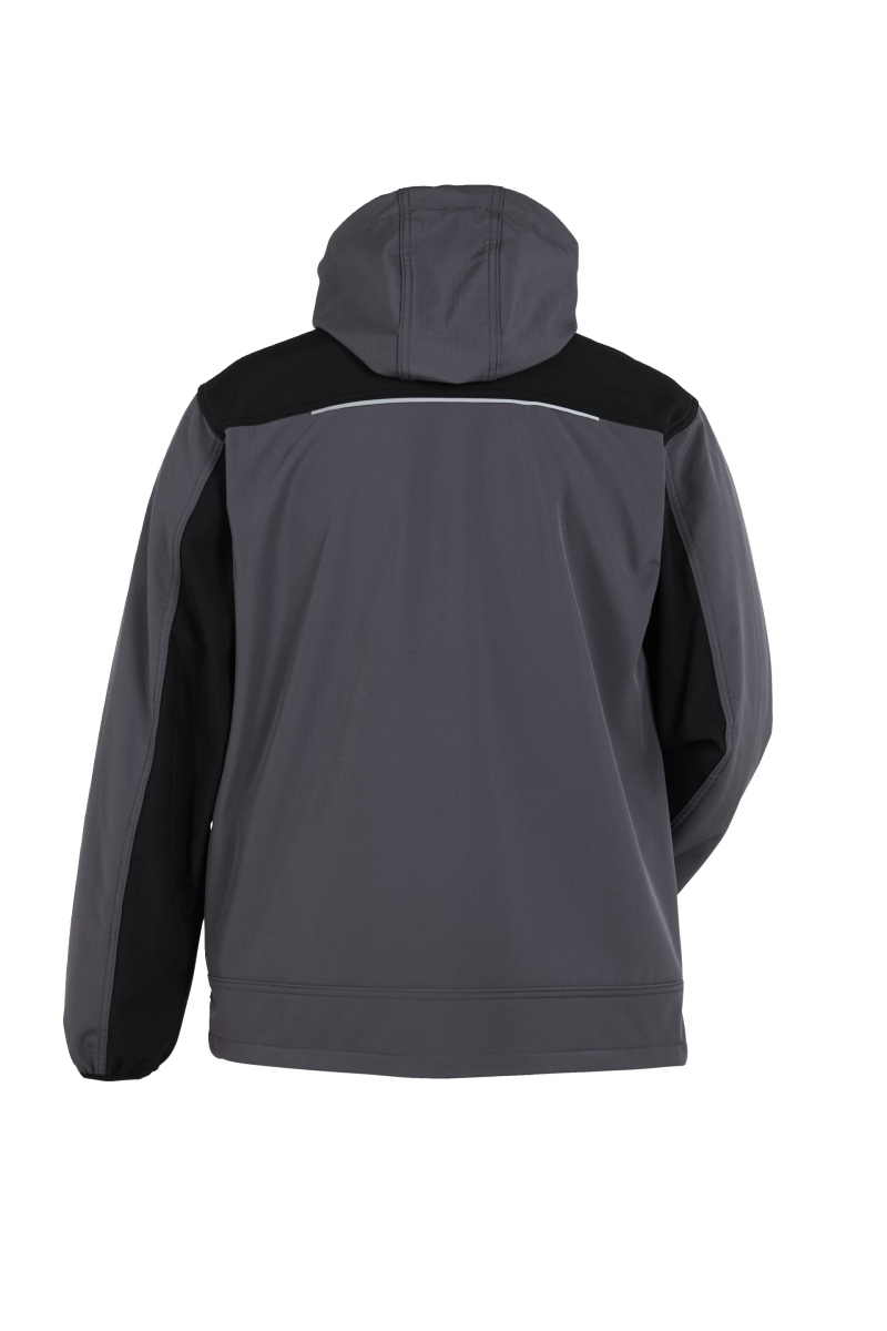 Planam-rECOline Softshelljacke schiefer/schwarz